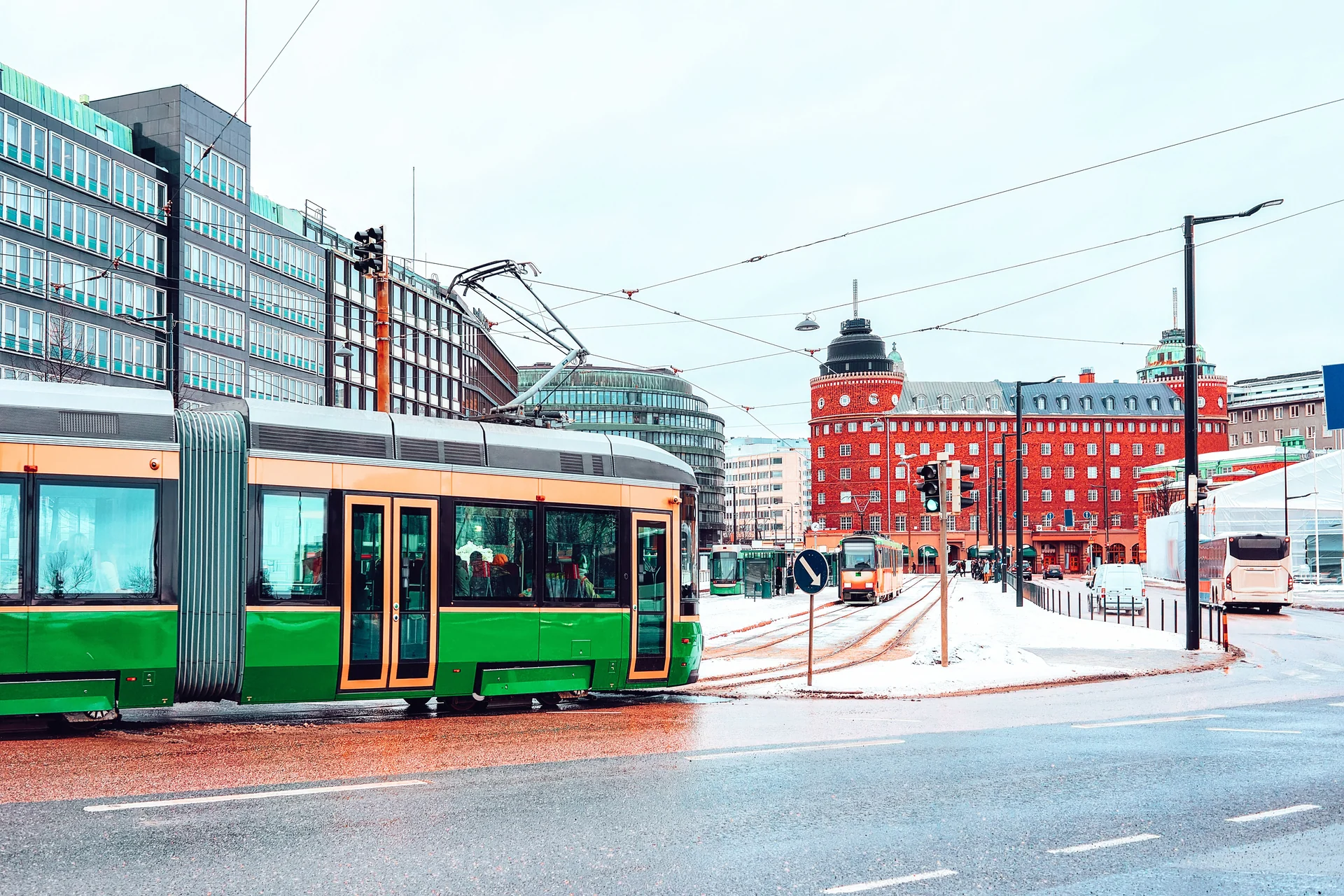 city transport winter